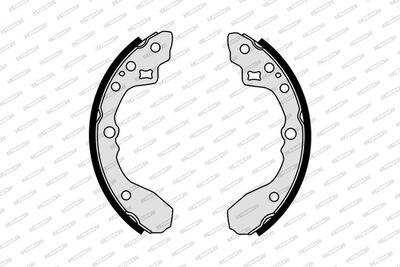 SET SABOTI FRANA FERODO FSB609 1