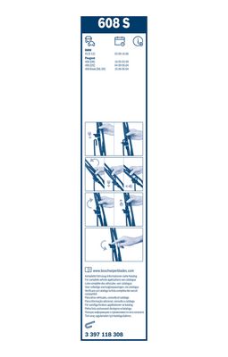 WISCHBLATT BOSCH 3397118308 5