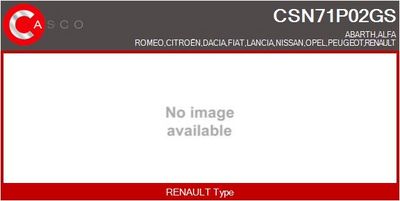 Tlakový vypínač, klimatizace CASCO CSN71P02GS