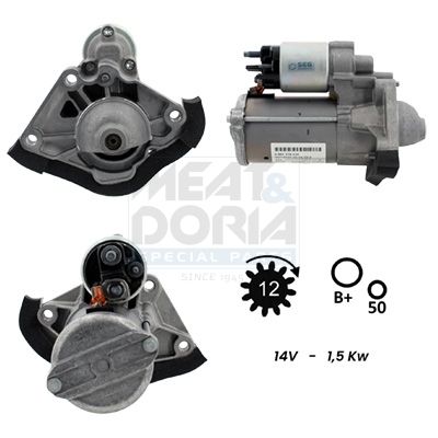 стартер MEAT & DORIA 5010980G