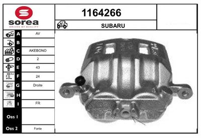 BREMSSATTEL SNRA 1164266