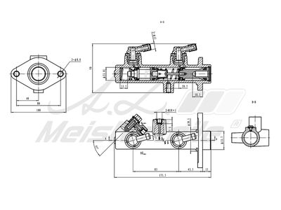 Спирачна помпа A.Z. Meisterteile AZMT-44-110-1071