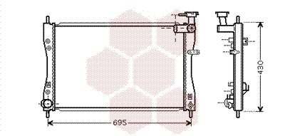VAN WEZEL 32002173 Крышка радиатора  для MITSUBISHI COLT (Митсубиши Колт)