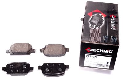 PROTECHNIC PRP0670 Тормозные колодки и сигнализаторы для OPEL CORSA C (X01) 1.8 (F08, F68)