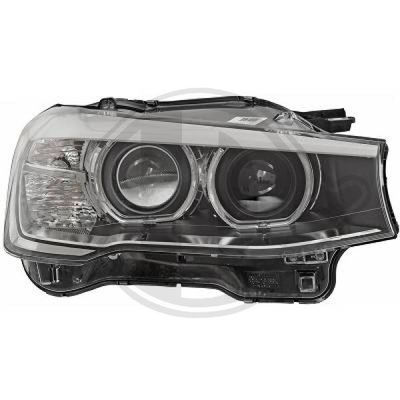 DIEDERICHS 1276180 Основная фара  для BMW X3 (Бмв X3)