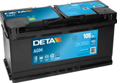 Стартерная аккумуляторная батарея DETA DK1050 для BENTLEY BENTAYGA