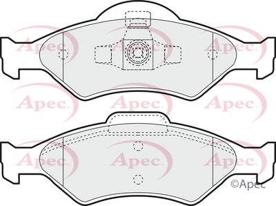 Brake Pad Set APEC PAD1125