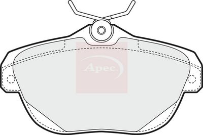 APEC Brake Pad Set, disc brake PAD1594