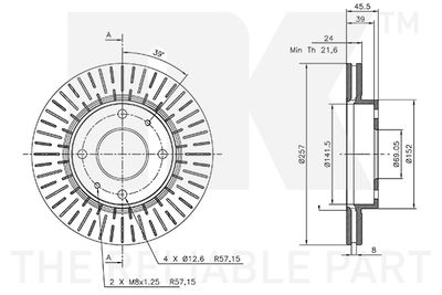 Brake Disc 203411