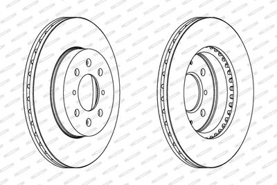 DISC FRANA FERODO DDF261 1