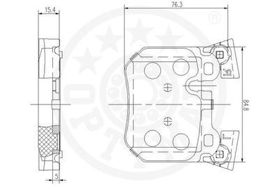 SET PLACUTE FRANA FRANA DISC OPTIMAL 12481 2