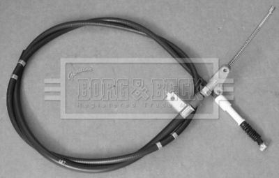 Cable Pull, parking brake Borg & Beck BKB3656