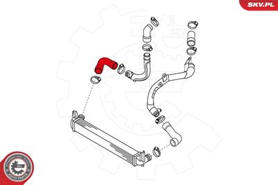 Charge Air Hose 24SKV190