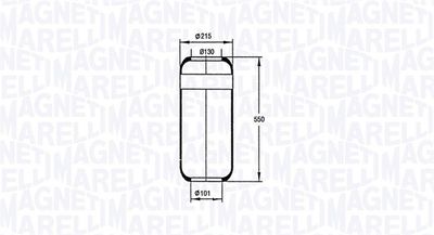 MAGNETI MARELLI Federbalg, Luftfederung