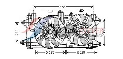 LüFTER MOTORKüHLUNG