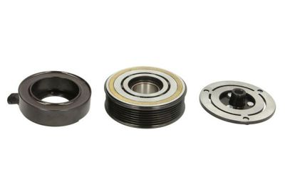 Airco compressor koppeling compleet (DELPHI CVC Poly-V 7 12V 7PK 110mm) past: RENAULT ESPACE IV 1.9D/2.0/2.2D 11.02-12.15