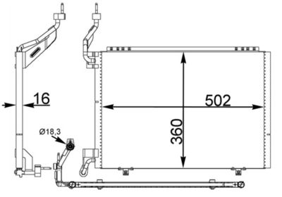 CONDENSATOR CLIMATIZARE