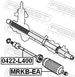 Inner Tie Rod 0422-L400