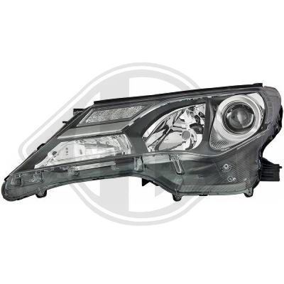 DIEDERICHS 6687485 Основная фара  для TOYOTA RAV 4 (Тойота Рав 4)