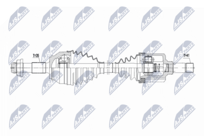 Wał napędowy NTY NPW-CT-163