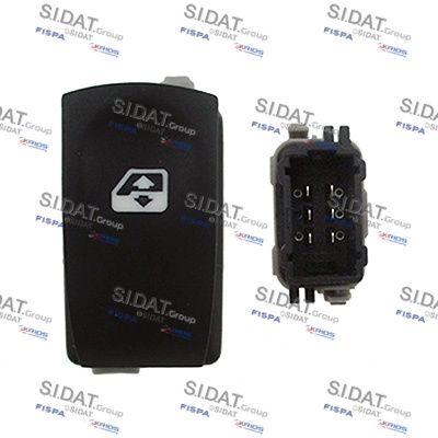 Выключатель, стеклолодъемник SIDAT 5.145187A2 для RENAULT CLIO