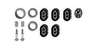 SET MONTARE SISTEM DE ESAPAMENT