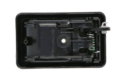 Door handle Achter/Voor Links (binnen, zwart) past: GEO PRIZM 1.6 09.89-12.92