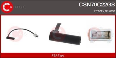 SENZOR IMPULSURI ARBORE COTIT CASCO CSN70C22GS