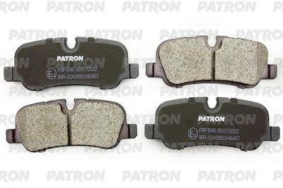 Комплект тормозных колодок, дисковый тормоз PATRON PBP1046 для LAND ROVER RANGE ROVER