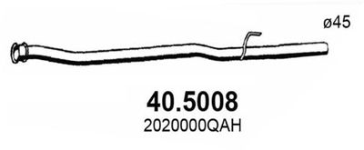 Rura wydechowa ASSO 40.5008