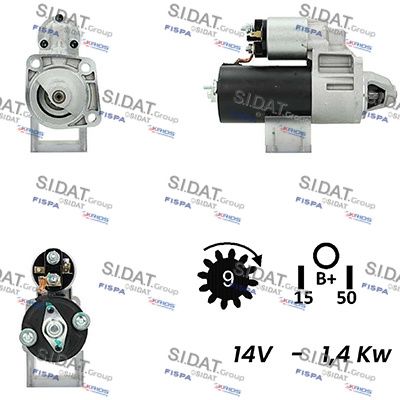 STARTER SIDAT S12BH0315A2