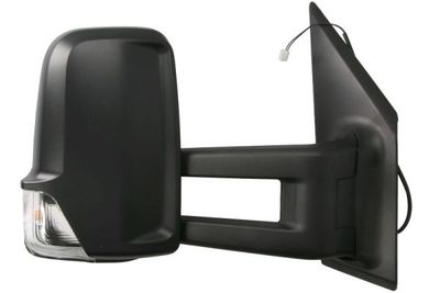 Zijspiegel Rechts (handmatig, in reliëf, medium, met indicator) past: MERCEDES SPRINTER 907/910/eSprinter 06.18-