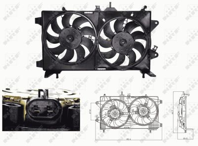 Fan, engine cooling 47676