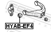 SUPORT TRAPEZ FEBEST HYABEF4 1