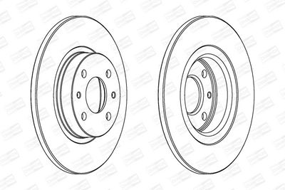 BREMSSCHEIBE CHAMPION 561469CH 1