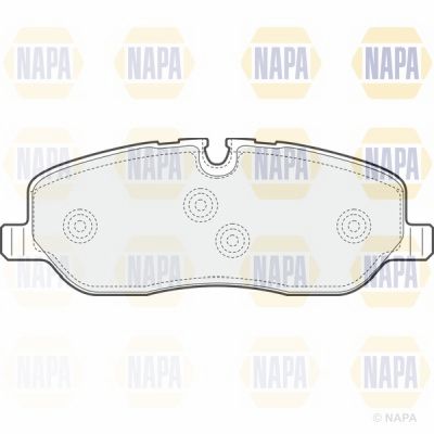 Brake Pad Set NAPA NBP1570