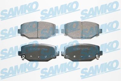 Комплект тормозных колодок, дисковый тормоз SAMKO 5SP1747 для LANCIA VOYAGER
