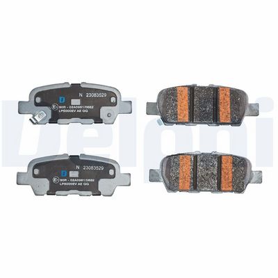 Brake Pad Set, disc brake LP5000EV