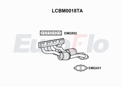 Katalizator EUROFLO 18407506559