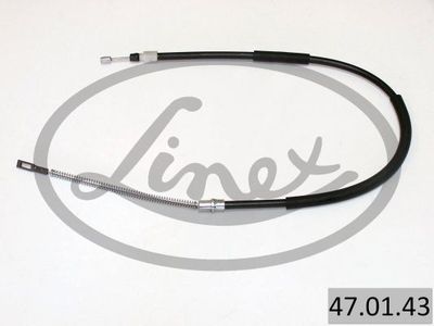 Тросик, cтояночный тормоз LINEX 47.01.43 для VW LT