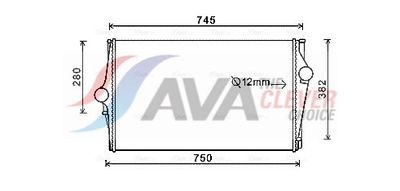 INTERCOOLER COMPRESOR AVA Clever Choice VOA4151