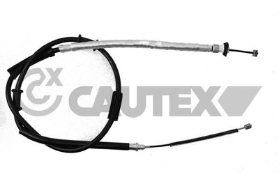 Тросик, cтояночный тормоз CAUTEX 761022 для FIAT 500