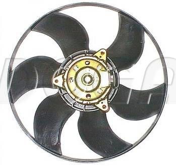 DOGA ERE022 Вентилятор системы охлаждения двигателя  для RENAULT KANGOO (Рено Kангоо)