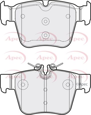 Brake Pad Set APEC PAD2131