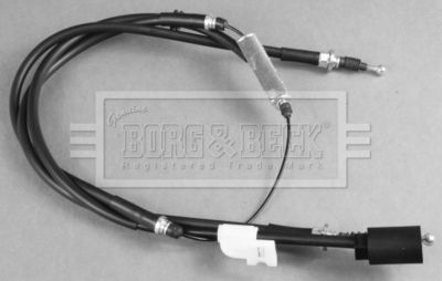 Тросик, cтояночный тормоз BORG & BECK BKB6011 для VAUXHALL ZAFIRA
