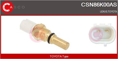 COMUTATOR TEMPERATURA VENTILATOR RADIATOR CASCO CSN86K00AS