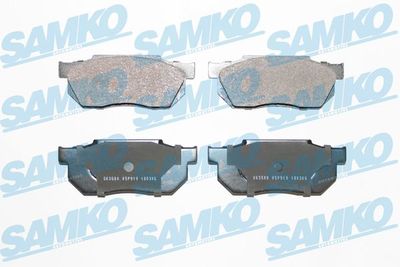 Комплект тормозных колодок, дисковый тормоз SAMKO 5SP919 для HONDA PRELUDE