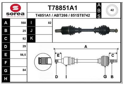 ANTRIEBSWELLE EAI T78851A1
