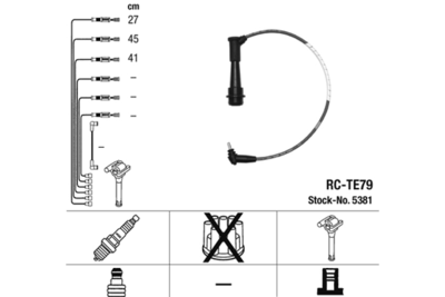 Ignition Cable Kit 5381