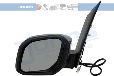 Vnější zpětné zrcátko JOHNS 95 63 37-22